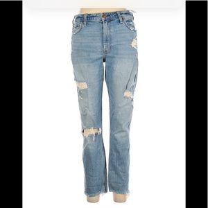 Abercrombie fitch jeans Size 31/12 Distressed Ripped Simone High Rise Slim